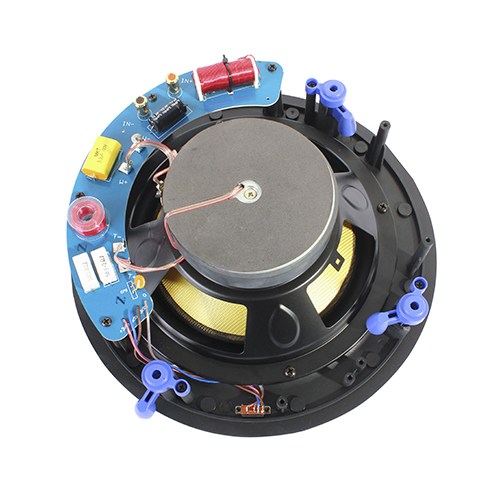 8” 2-Way Classic Frameless Woven Glass Fiber Ceiling Speaker