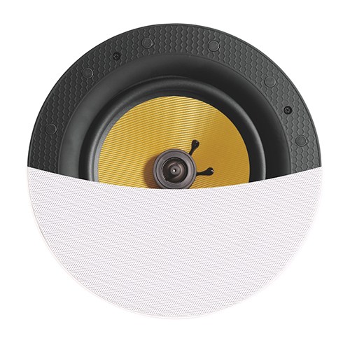 8” 2-Way Classic Frameless Woven Glass Fiber Ceiling Speaker