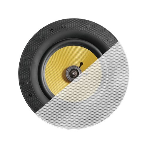 8” 2-Way Classic Frameless Woven Glass Fiber Ceiling Speaker