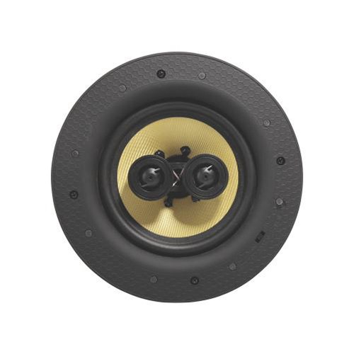 6.5” Dual Tweeter Classic Frameless Woven Glass Fiber Ceiling Speaker