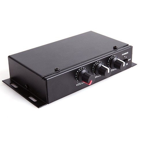  2 x 25W 2-Channel Compact Class D Stereo Power Amplifier