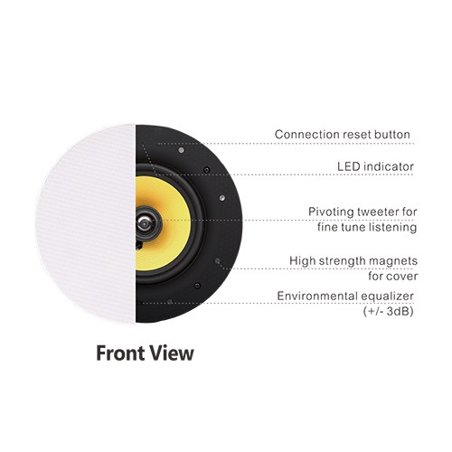 6.5'' 2-Way Bluetooth Ceiling Speaker