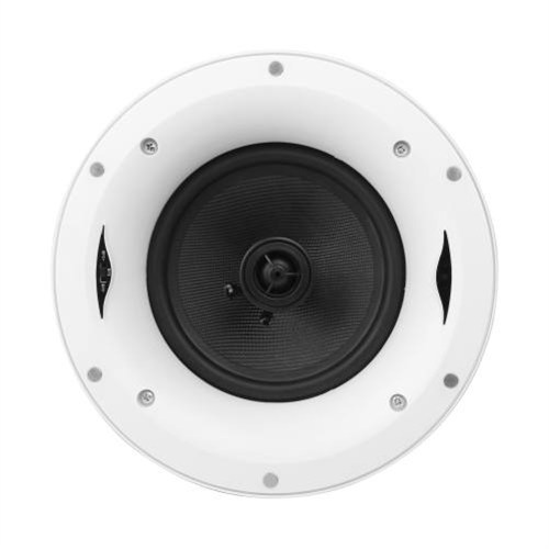 6.5” Pivoting Tweeter Frameless Woven Glass Fiber Ceiling Speaker