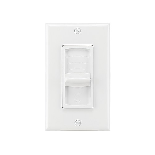 100W Flush In-Wall Speaker Volume Control Decorative Plate with Switchable Style Adjustment 