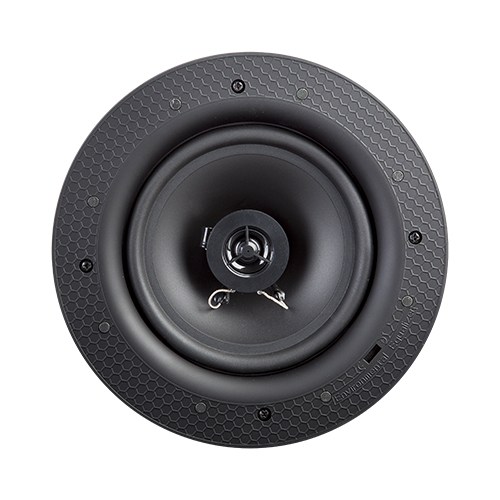 6.5” Economy Frameless Ceiling Speaker with 70/100V Knob-Style Transformer