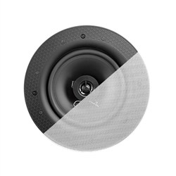 6.5” Economy Frameless Ceiling Speaker with 70/100V Knob-Style Transformer