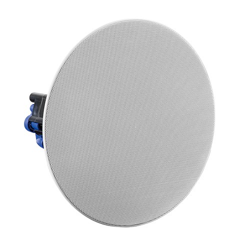 8” Economy Frameless Ceiling Speaker with 70/100V Knob-Style Transformer