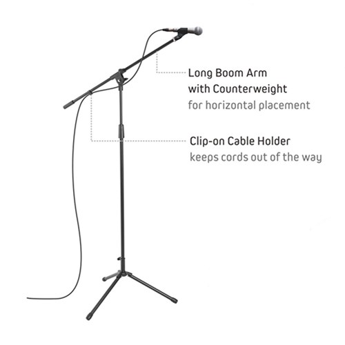 Tripod Boom Microphone Stand