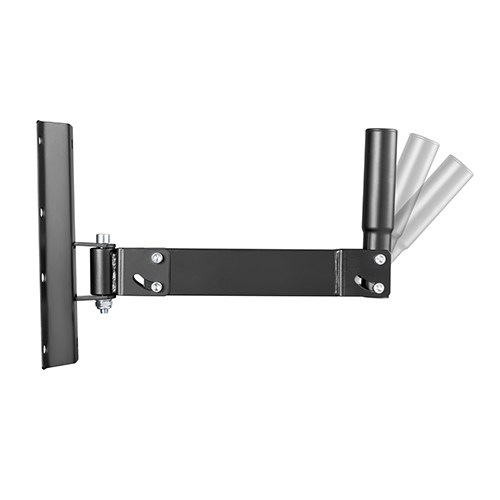 Wall Mount Pivot & Swivel Pro Audio Speaker Bracket Stand with Tiltable Speaker Pole 