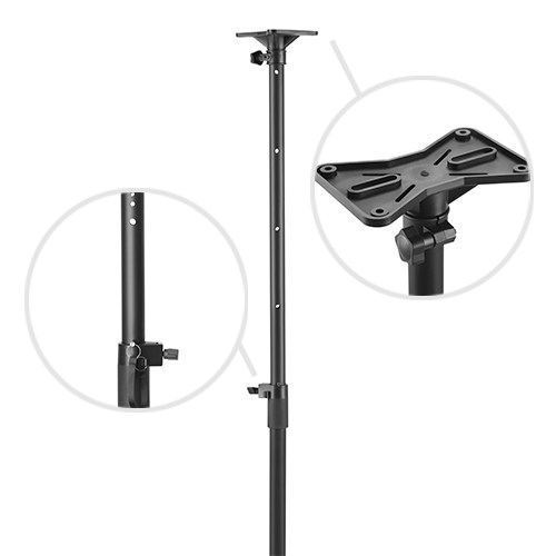 Heavy-Duty PA Speaker Tripod Stand