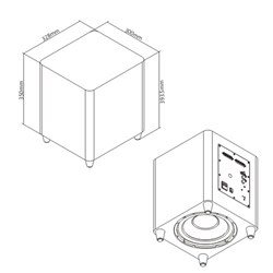 Economical Powered Subwoofer 