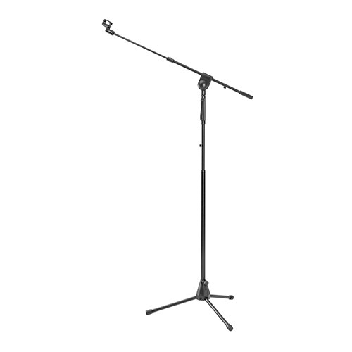 Telescopic Boom Microphone Tripod Stand with Hand Clutch