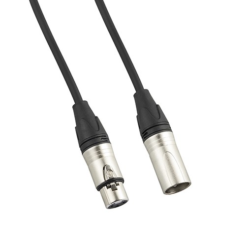 3 Pin XLR Male to Female Balanced Microphone Cable