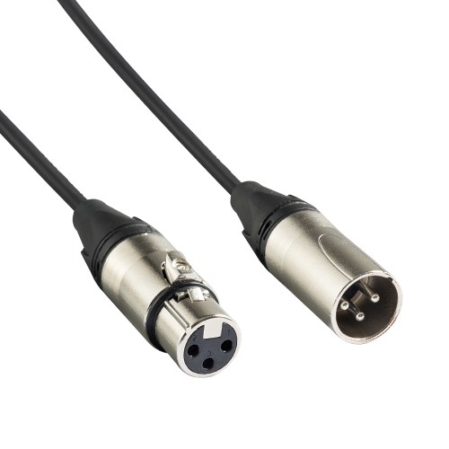 3 Pin XLR Male to Female Balanced Microphone Cable