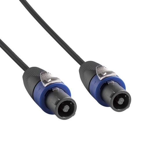 15AWG Professional Male Speakon to Male Speakon Speaker Cable with Twist Lock (1M/3 Feet)