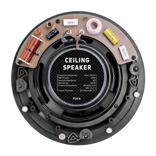 6.5” Pivoting Tweeter Affordable Ceiling Speaker