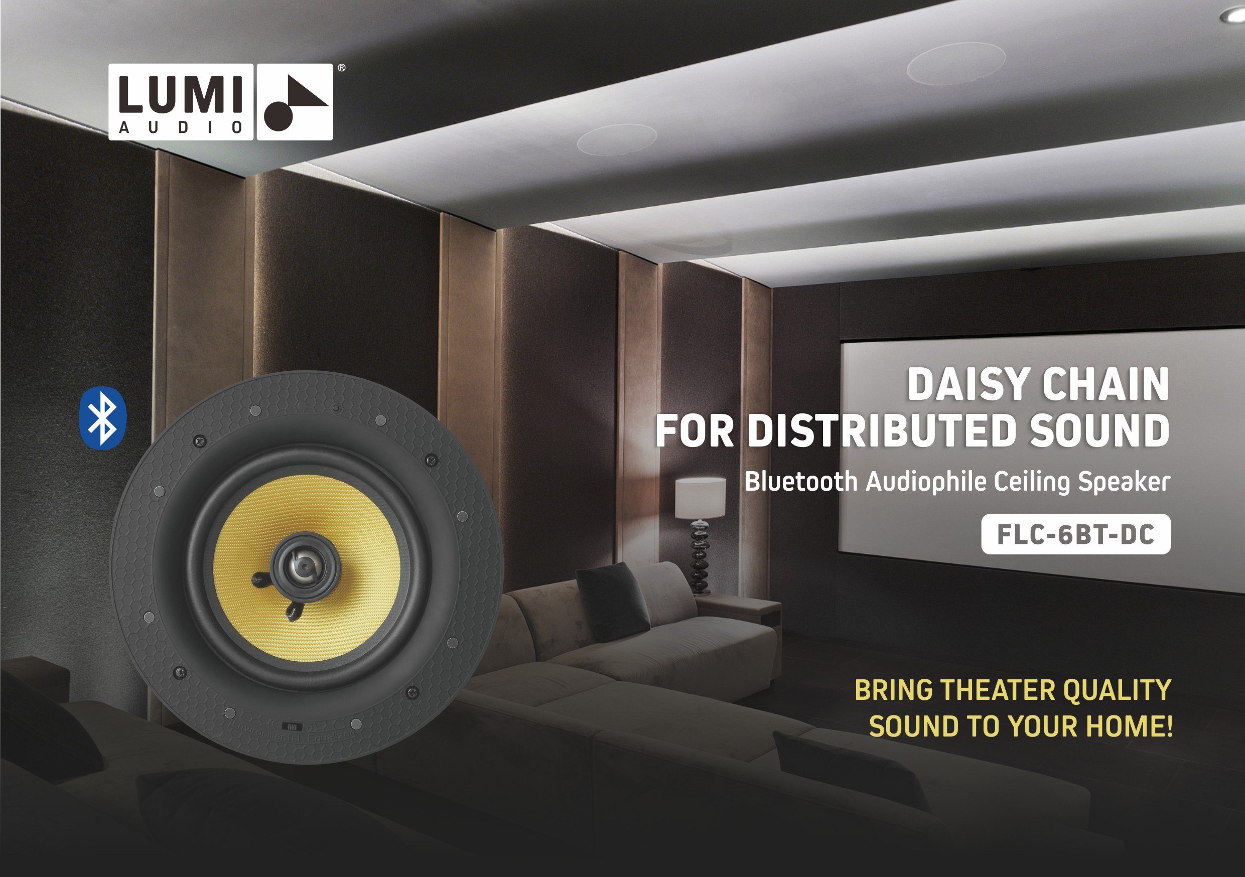 FLC-6BT Bluetooth Ceiling Speaker